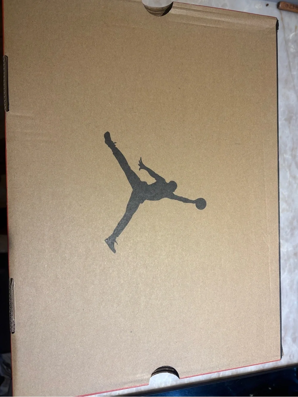 Jordan Men’s Black and Yellow High-Top Basketball Sneakers